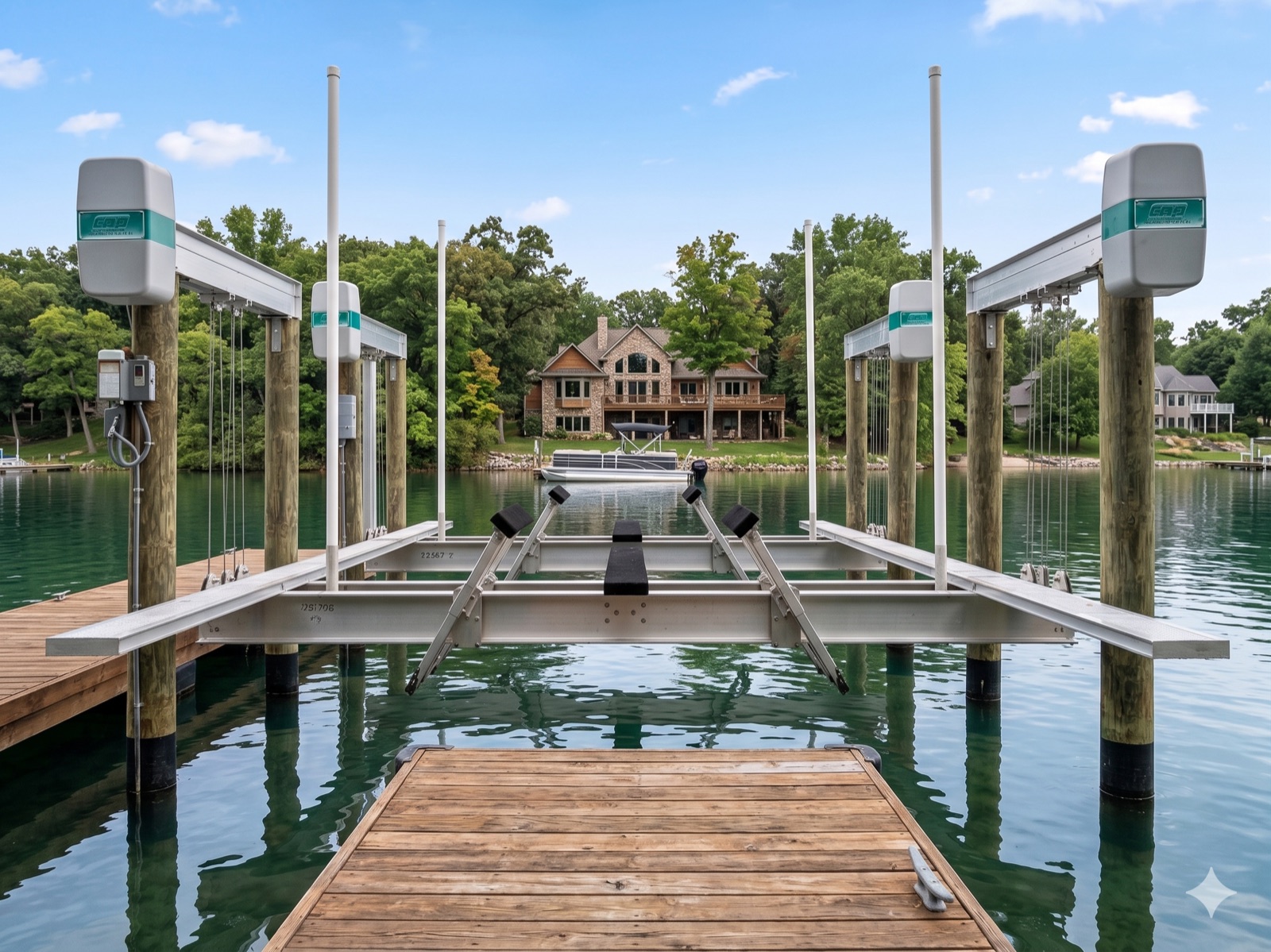 Boat Lift Installation